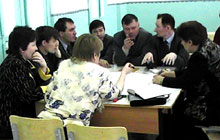 4 апреля в школе № 9 города Чернушки состоялся проблемно-целевой семинар «Права человека и гражданское образование в современной школе»